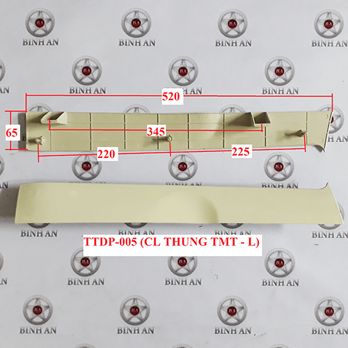 trang trí đèn pha cửu long thùng L
